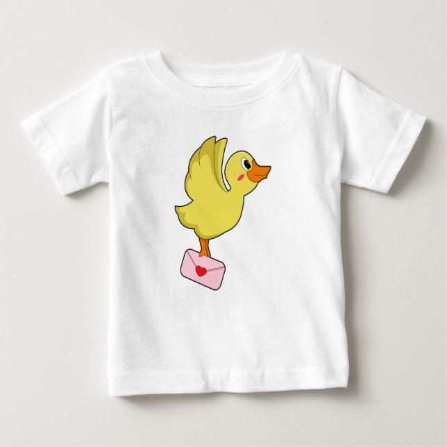 Camiseta Letra Duck Carrier pomeon (Frente)