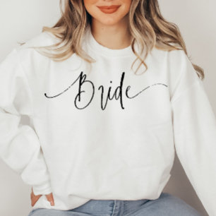 Camiseta Letra Elegante Modern Brin Sweatshirt