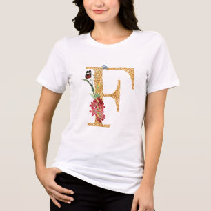 Camiseta Letra f