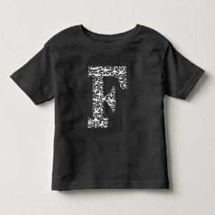 Camiseta Letra F do avião