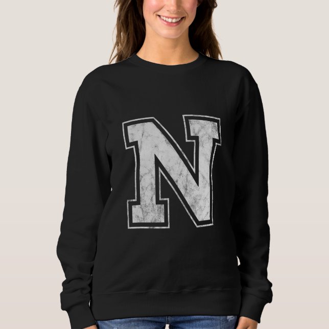 Camiseta Letra Grande N (Frente)