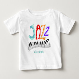 Camiseta Letra Jazz