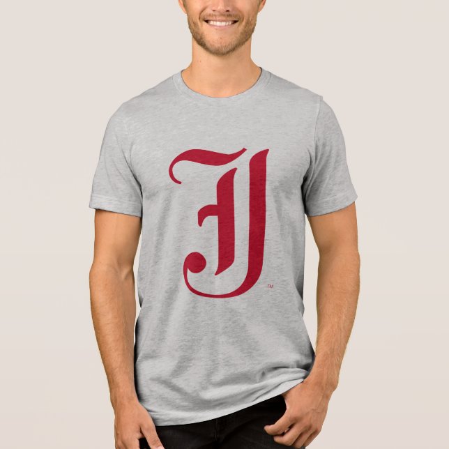 Camiseta Letra JSU Clássica da Universidade Estadual de Jac (Frente)