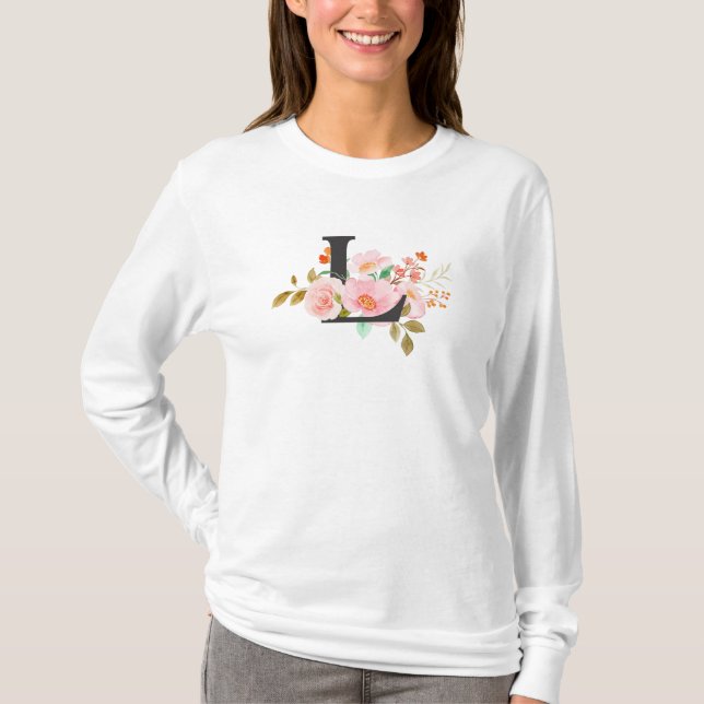 Camiseta Letra L (Frente)