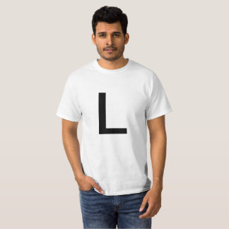 Camiseta Letra L