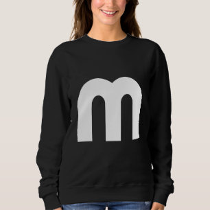 Camiseta Letra M Maiúscula Alphabet halloween figurumes gro