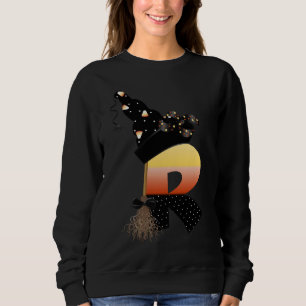 Camiseta Letra R Monograma Halloween