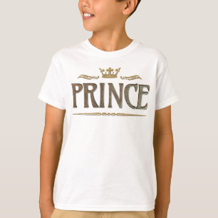 Camiseta Letra rico PRINCE - Coroa Real Medieval