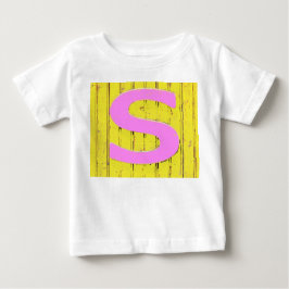 Camiseta Letra s
