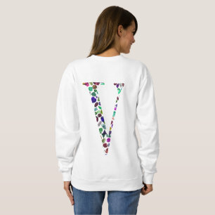 Camiseta Letra V Monograma