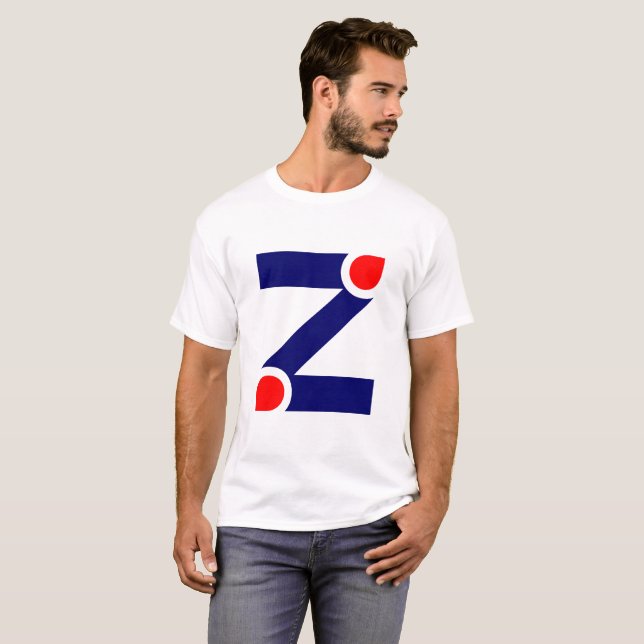 Camiseta Letra Z  (Frente Completa)
