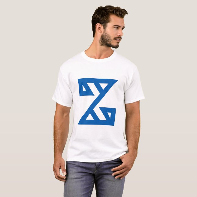 Camiseta Letra Z (Frente Completa)