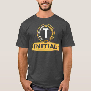 Camiseta letras alfabéticas T