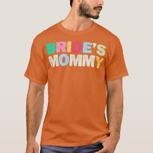 Camiseta Letras coloridas de Piada sarcástica da Mamãe Brid