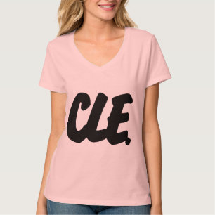 Camiseta Letras de CLE