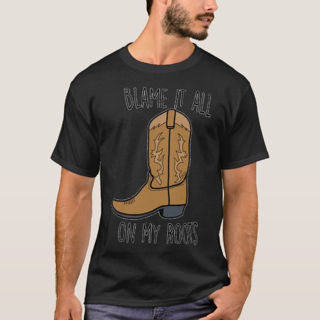 Camiseta letras de Garth Brooks (Frente)