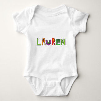 Camiseta Letras do monstro de "Lauren"