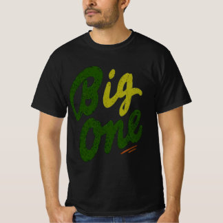Camiseta Letras em Dourado Florestal