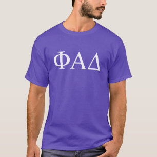 Camiseta Letras Gregas Phi Alpha Delta