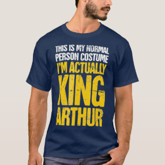 Camiseta Letras Medievais Rei Arthur