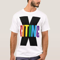 Letras originais do arco-íris preto excitantes cit