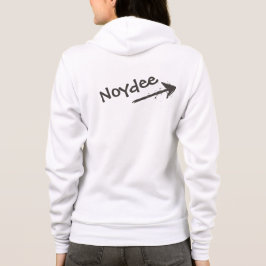 Camiseta Letras pretas e seta em você
