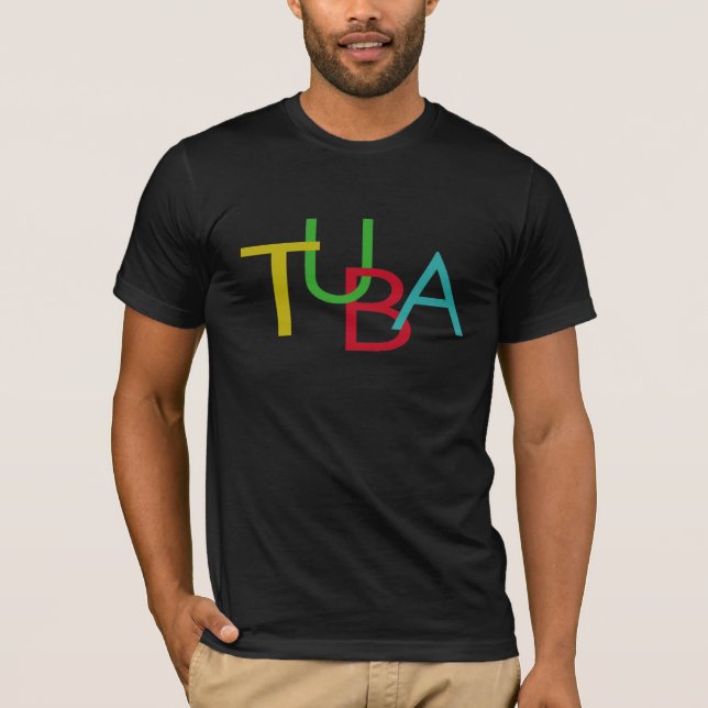 Camiseta Letras TUBA (Frente)