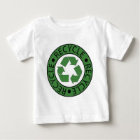 Letras verdes do logotipo BK do reciclar