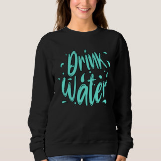 Camiseta Letreiro à Mão Beber Água