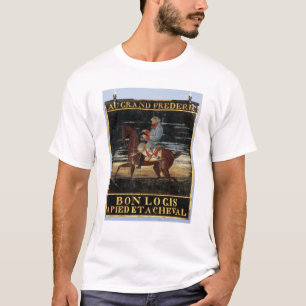 Camiseta Letreiro com Frederick o excelente a cavalo
