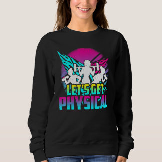 Camiseta Lets Get Physical Gym Fitness 80's Workout