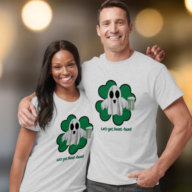 Camiseta Let's get Sheet-faced (Criador carregado)