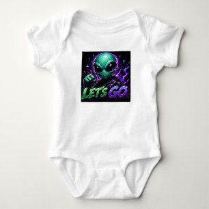 Camiseta Let's Go Alien Emote