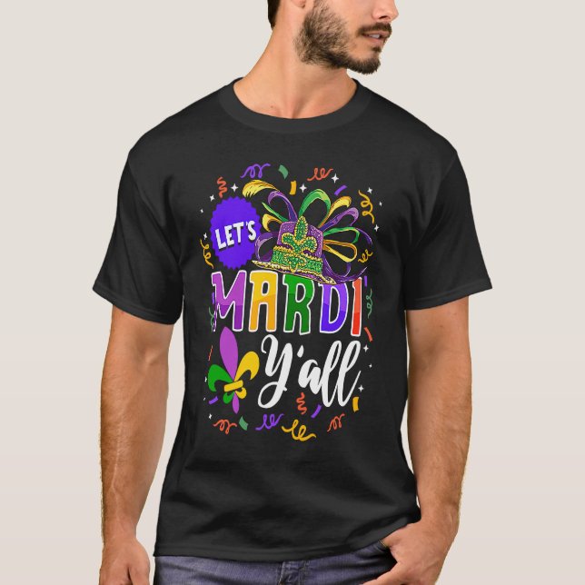 Camiseta Lets Mardi Yall (Frente)