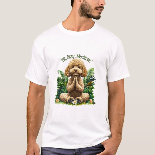 Camiseta let's Meditate (Frente)