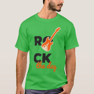 Camiseta Lets Rockhe Day vintage