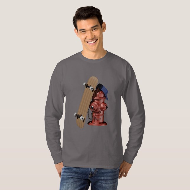 Camiseta Lets Skate (Frente Completa)