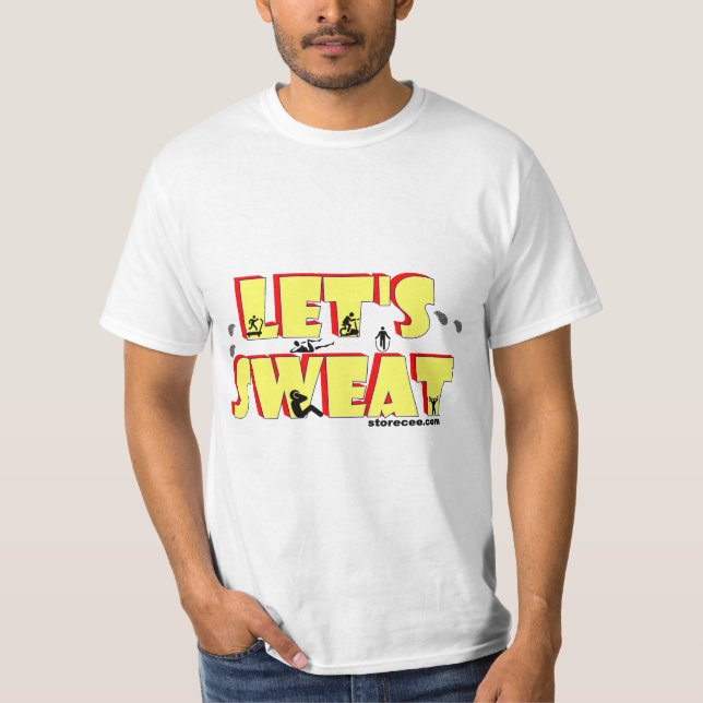 Camiseta Let's Sweat (Frente)