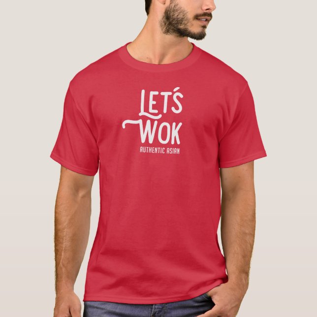 Camiseta Let's Wok (Frente)