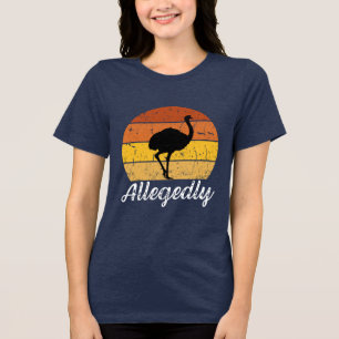 Camiseta Letterkenny Alegadamente Ostrich Vintage Retro Sun