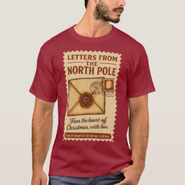 Camiseta Letters from the North Pole