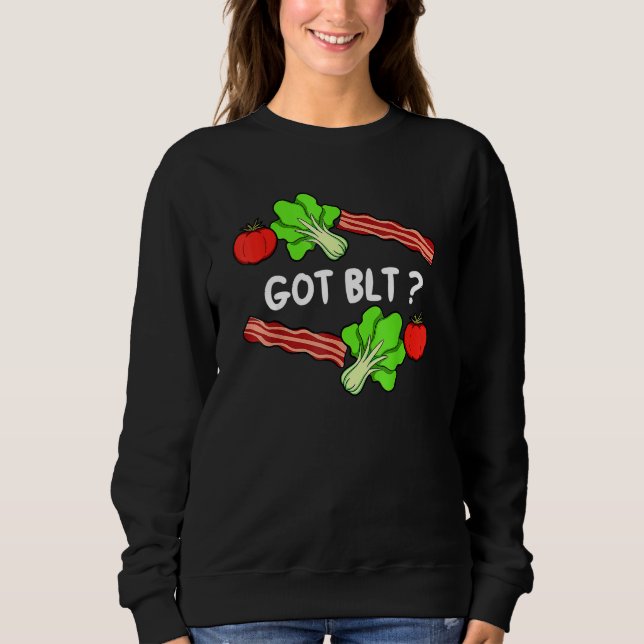 Camiseta Lettuce Bacon Tomato  Leaf Vegetable Vegetarian Ve (Frente)