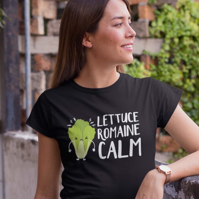 Camiseta Lettuce Romaine Calm (Criador carregado)
