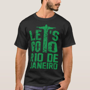 Camiseta Letu2019s Vai Ao Rio De Janeiro Férias Na Viagem