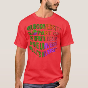 Camiseta LETx27S CELEBRADO NEURODIVERSIDADE NEURODIVERSIDAD