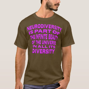 Camiseta LETx27S CELEBRADO NEURODIVERSIDADE NEURODIVERSIDAD