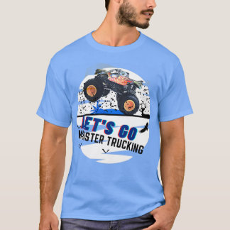 Camiseta LETx27S MONSTER TRUCKING 4