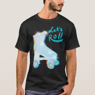 Camiseta Letx27s Roll Impala - skates holográficos