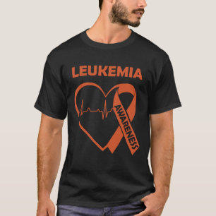 Camiseta Leucemia Apoio à Sensibilização Esquadrão Cancer S