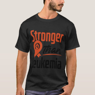 Camiseta Leucemia Cancer Sanguíneo Sensibilização Mais Fort